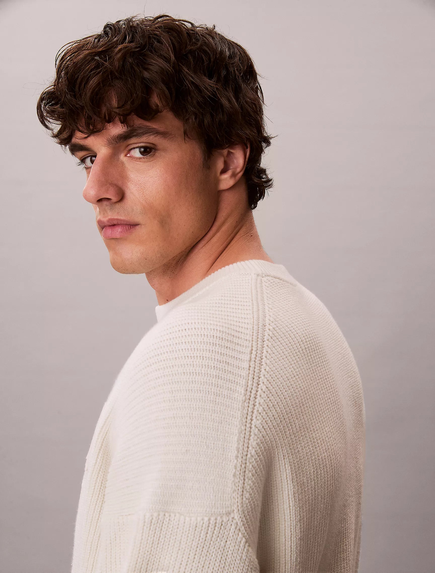 Varsity Logo Graphic Relaxed Sweater