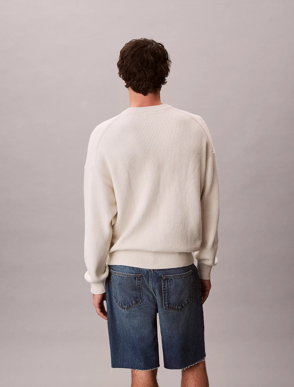 Varsity Logo Graphic Relaxed Sweater